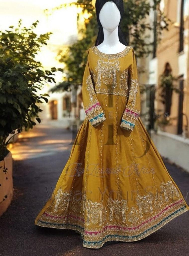 Radiant Mustard Yellow Mehendi Set