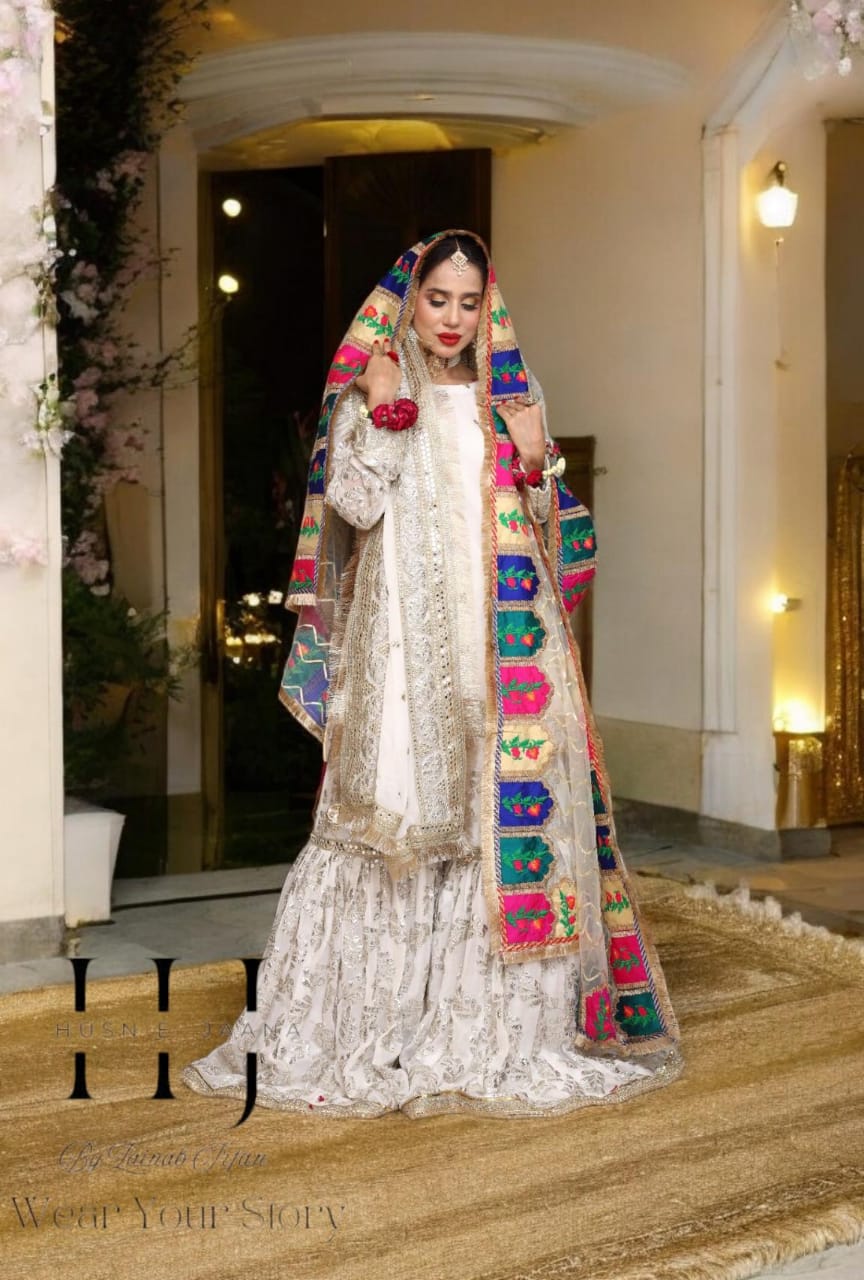 Traditional Farshi Gharara Set