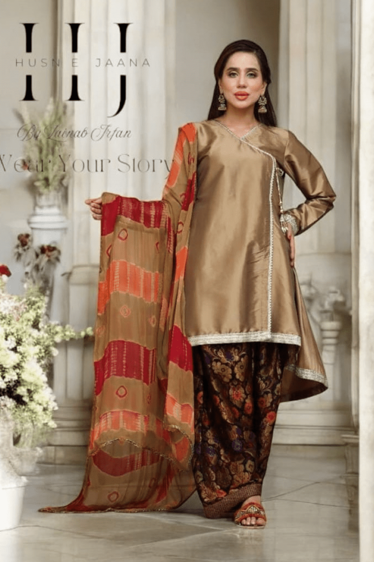 Pakistani Semi Formal Dresses for Women | Husn e Jaana Pakistani Semi Formal Dresses for Women | Husn e Jaana
