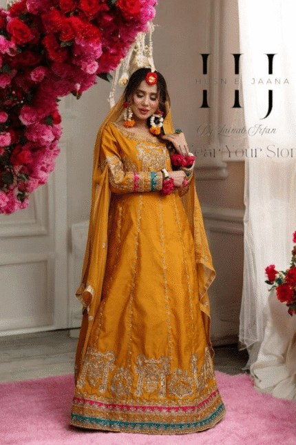 Mehndi Bridal Dress